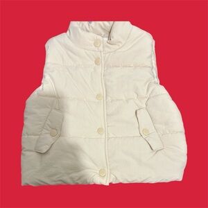 Jessica Simpson Kids Cream Puffer Vest